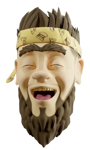 Pablo laughing